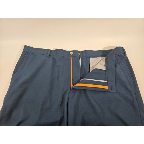 GC Men's 42 Peter Millar Crown Sport Salem Performance Short 9" Shorts Blue EUC - Picture 5 of 8